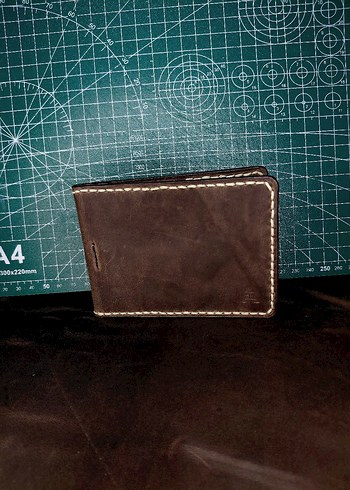 Hakiki Deri El Yapımı Cüzdan - Görsel 4