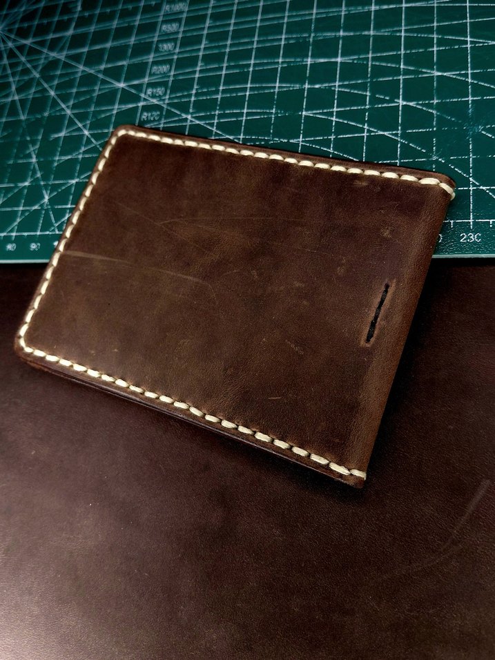 Hakiki Deri El Yapımı Cüzdan - Görsel 2