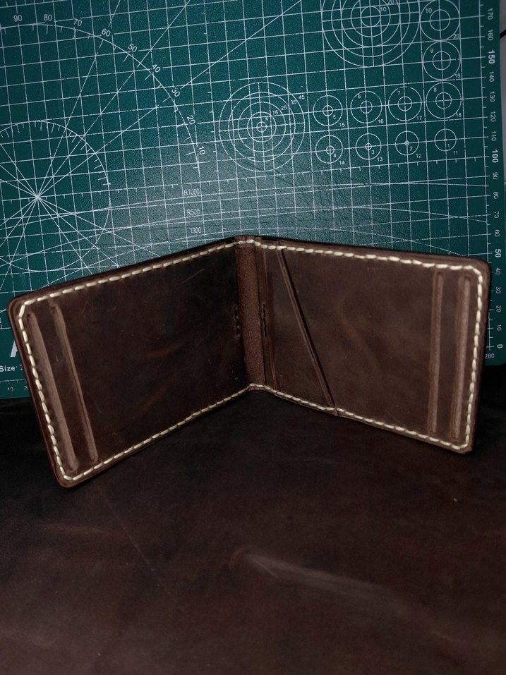 Hakiki Deri El Yapımı Cüzdan - Görsel 3