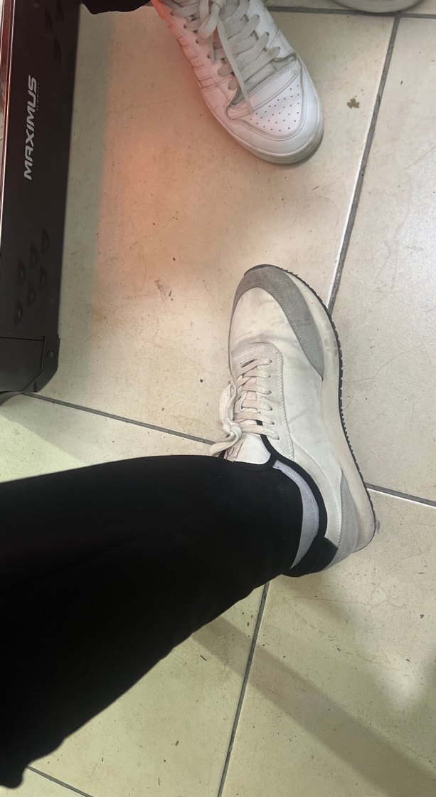 Erkek Beyaz calvin klein orjinal ayakkabı yıkayıp gönderm sğlrm - Görsel 2