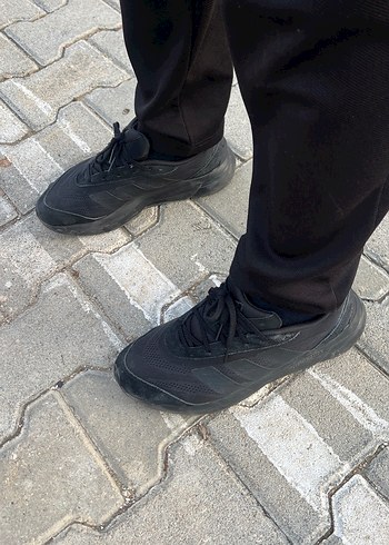 Siyah Bağcıklı Erkek Outdoor Spor Ayakkabı - Görsel 4