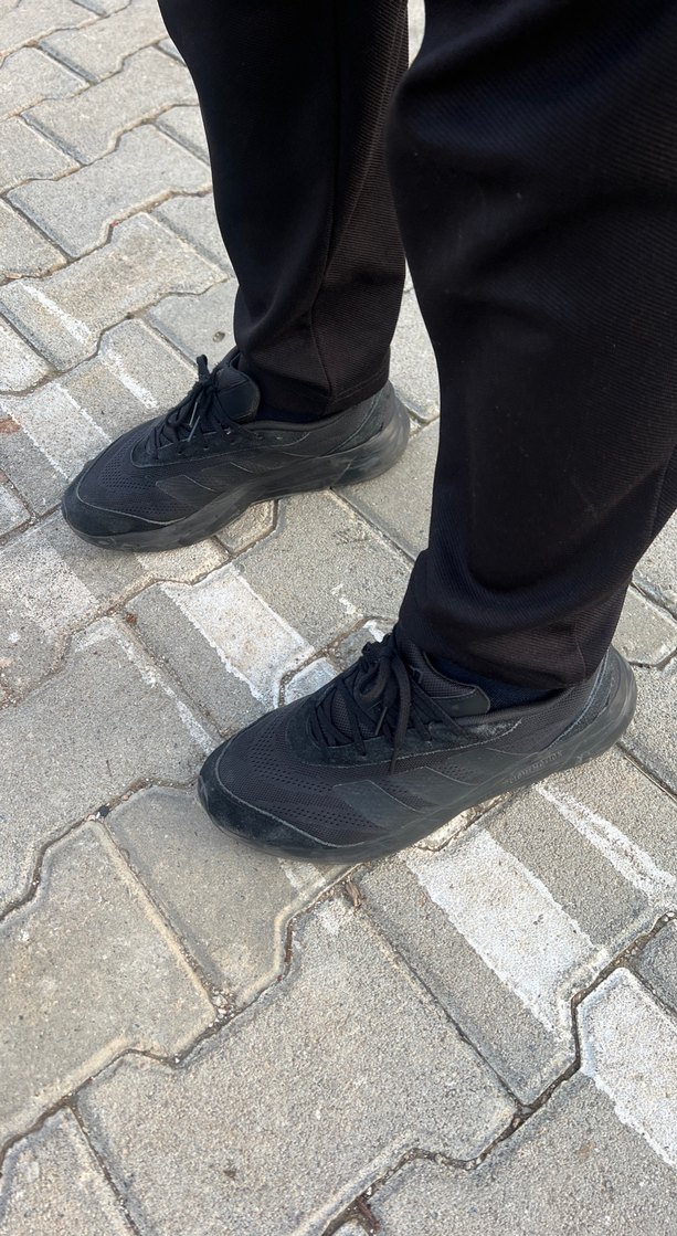 Siyah Bağcıklı Erkek Outdoor Spor Ayakkabı - Görsel 4