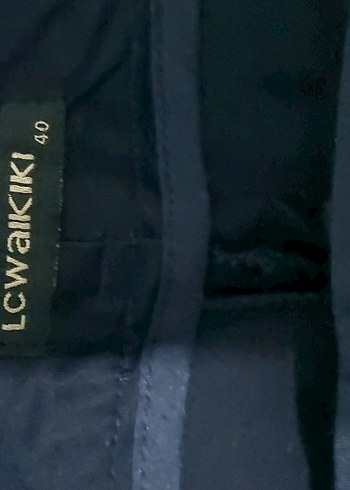 Lacivert Midi Hamile Şortu - Görsel 2