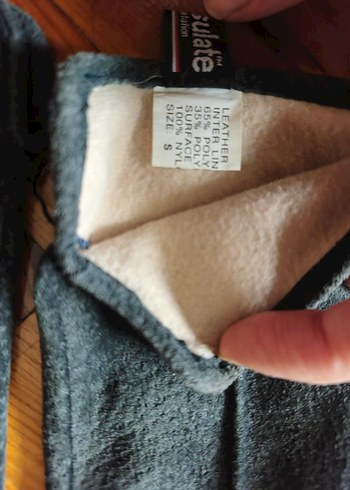 Füme Süet Kadın Eldivenleri Velcro - Görsel 3