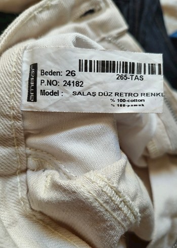 Bej Kadın Pantolon - Görsel 4