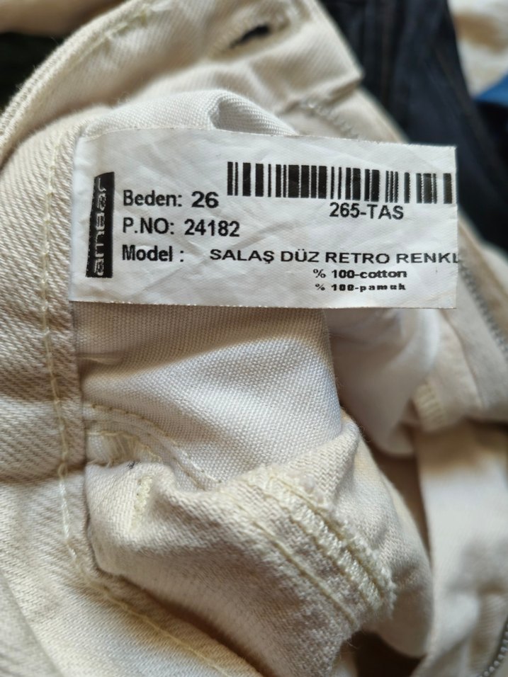 Bej Kadın Pantolon - Görsel 4