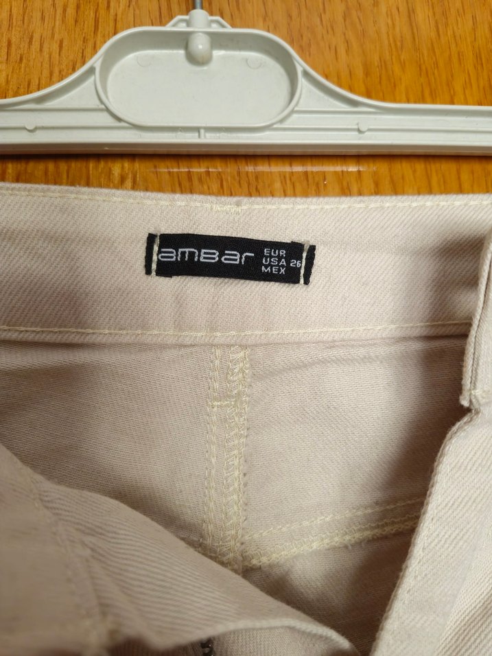 Bej Kadın Pantolon - Görsel 2