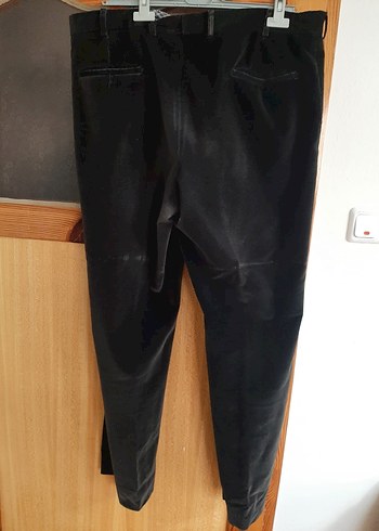 Siyah Erkek Kemerli Pantolon - Görsel 2