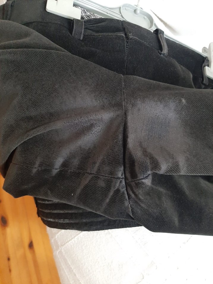 Siyah Erkek Kemerli Pantolon - Görsel 3