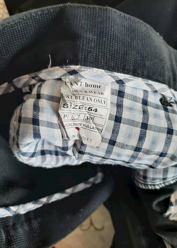 Siyah Süet Erkek Pantolon - Görsel 3