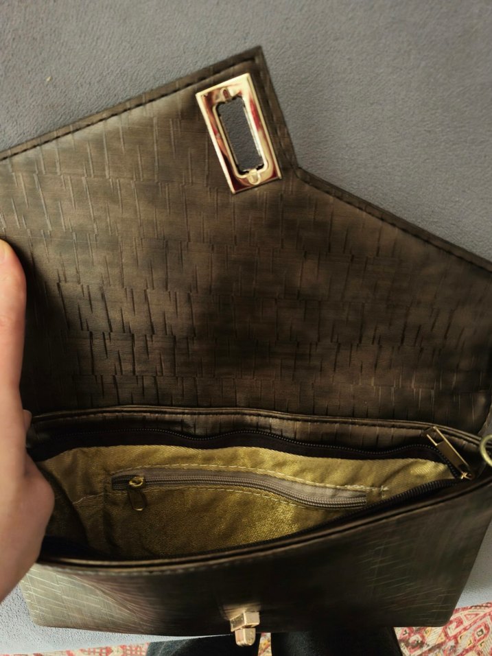 Kahverengi Desenli Kadın Çanta - Görsel 3