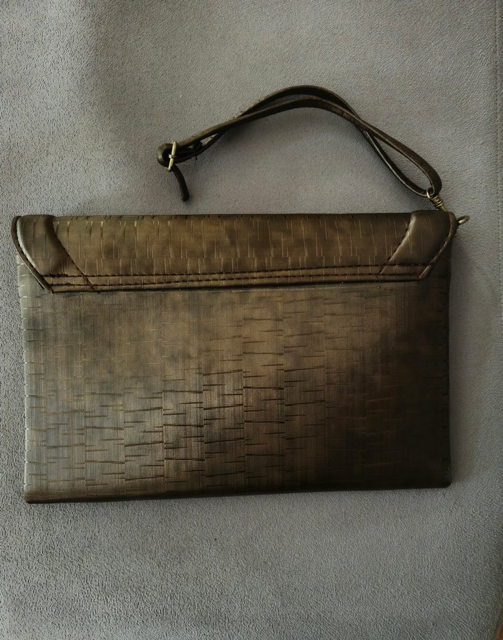 Kahverengi Desenli Kadın Çanta - Görsel 2