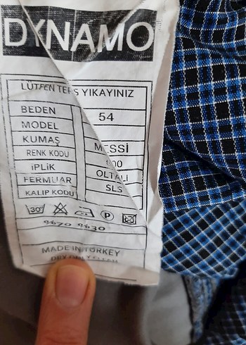 Erkek Gri Kumaş Pantolon - Görsel 3