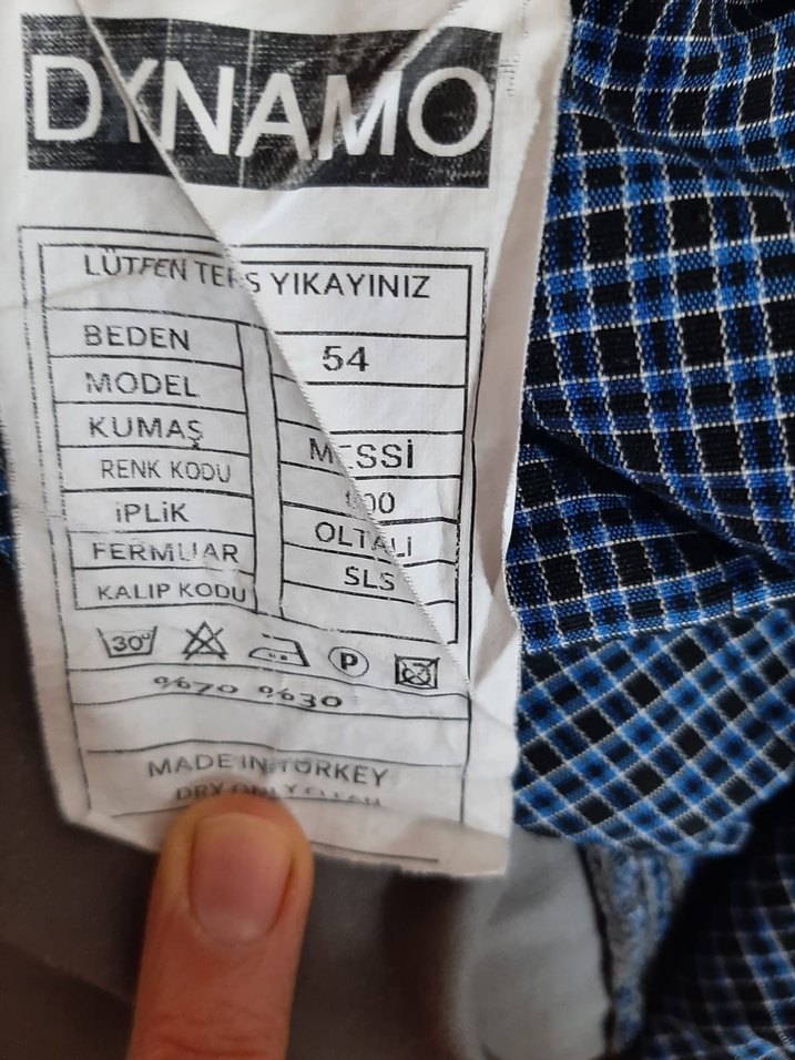 Erkek Gri Kumaş Pantolon - Görsel 3