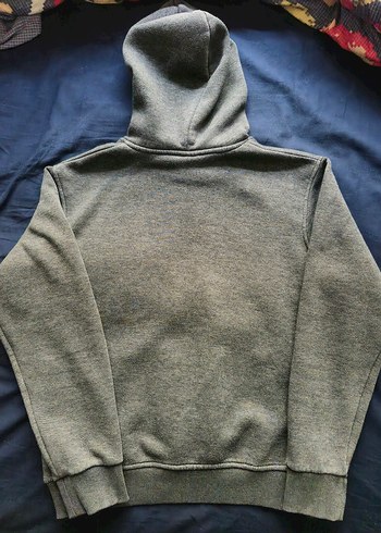 Nike Gri Kapüşonlu Sweatshirt - Görsel 3