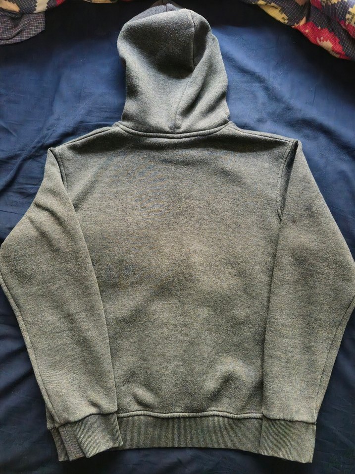 Nike Gri Kapüşonlu Sweatshirt - Görsel 3