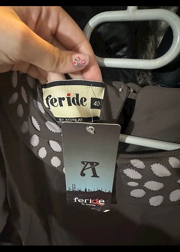 Kadın ferace tesettür abiye Elbise - Görsel 4