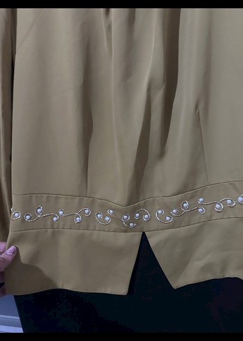 Tesettür ferace uzun abiye - Görsel 7