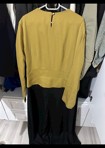 Tesettür ferace uzun abiye - Görsel 5