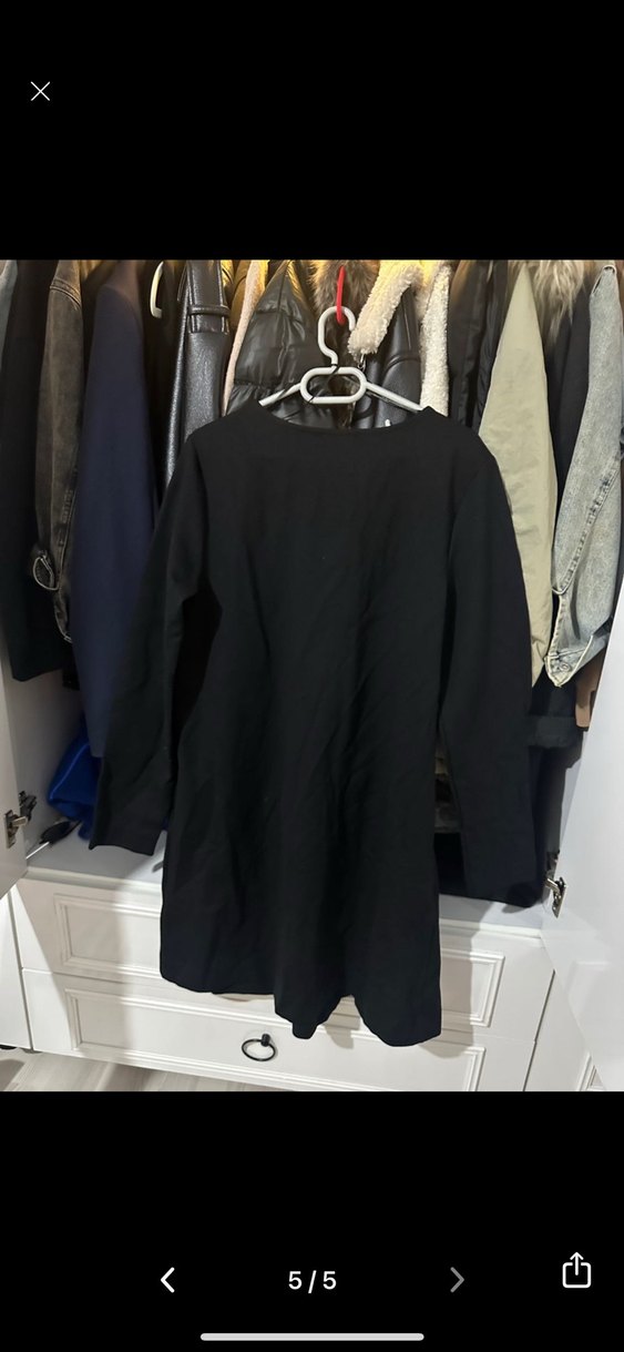 Siyah jımmy key kadın kısa elbise - Görsel 5