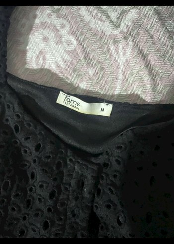 Siyah midi boy kadın elbise - Görsel 5