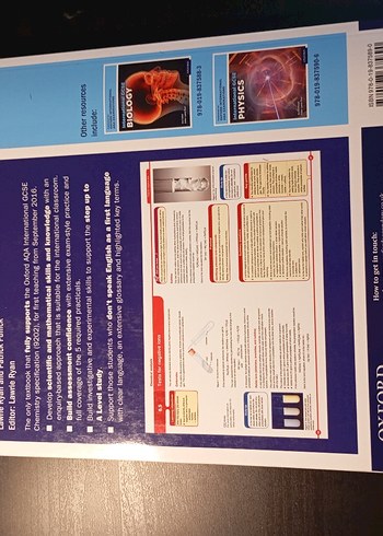 Oxford International GCSE Chemistry Kitabı - Görsel 2