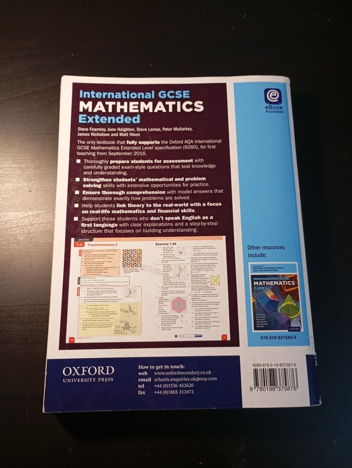 Uluslararası GCSE Matematik Kitabı - Görsel 2