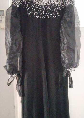 Siyah Tırnak Dekorasyonu İnci Seti - Görsel 3