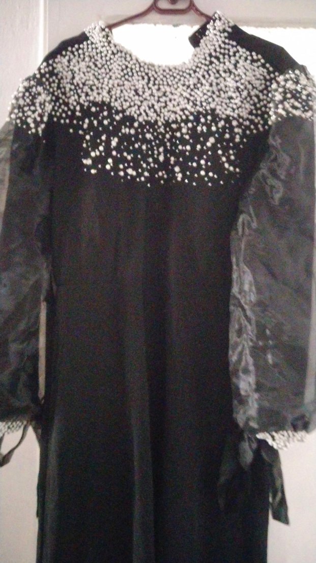 Siyah Tırnak Dekorasyonu İnci Seti - Görsel 5