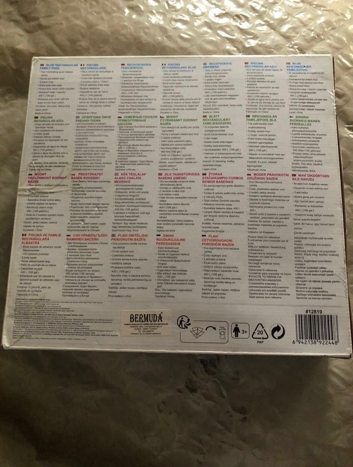 Bestway Mavi Şişme Çocuk Havuzu 2.11x1.32x0.46 m - Görsel 3