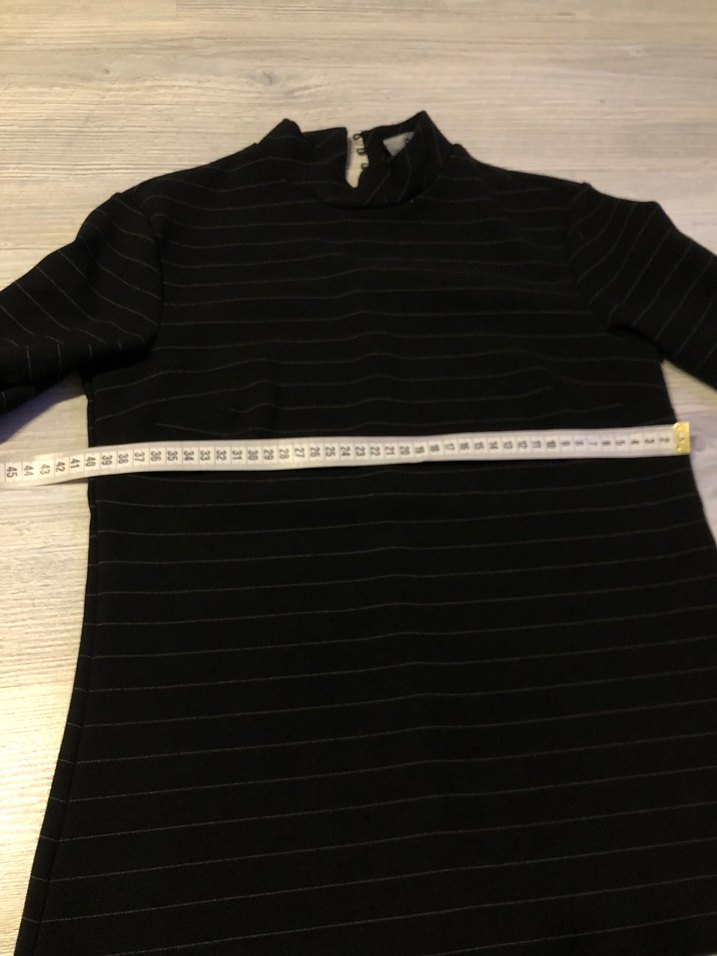 Adl /Düğmeli Yarım Balıkçı Siyah Kadın Kazak - Görsel 4