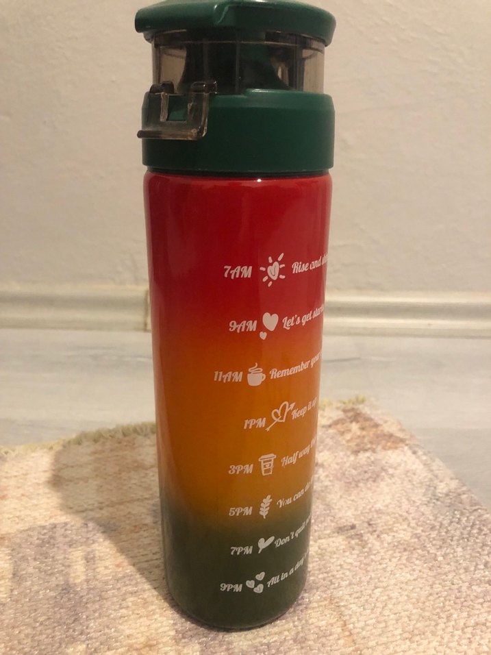 Çok Renkli Çocuk Termos Şişesi - Görsel 2