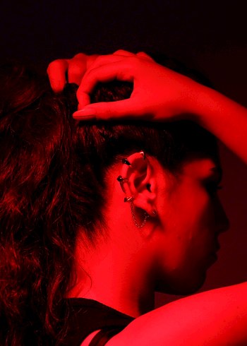 Rave Techno Pençe Earcuff Küpe - Görsel 2