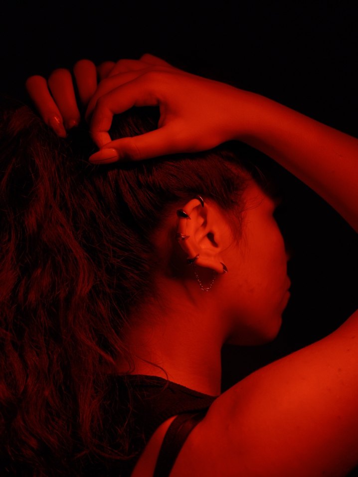 Rave Techno Pençe Earcuff Küpe - Görsel 3