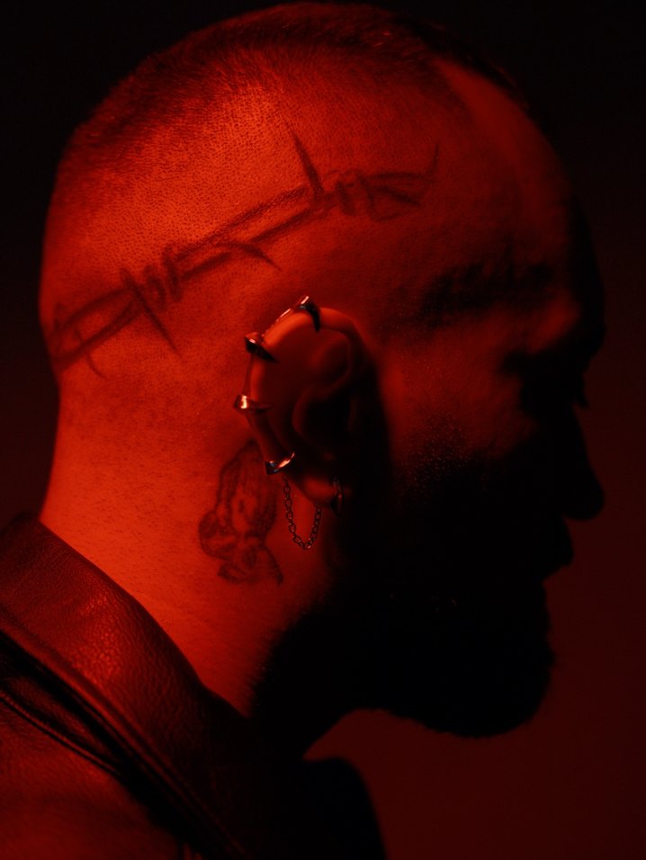 Rave Techno Pençe Earcuff Küpe - Görsel 3