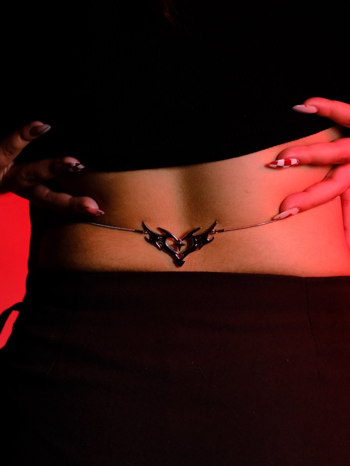 Rave Techno Kalpli Bel Zinciri - Görsel 4