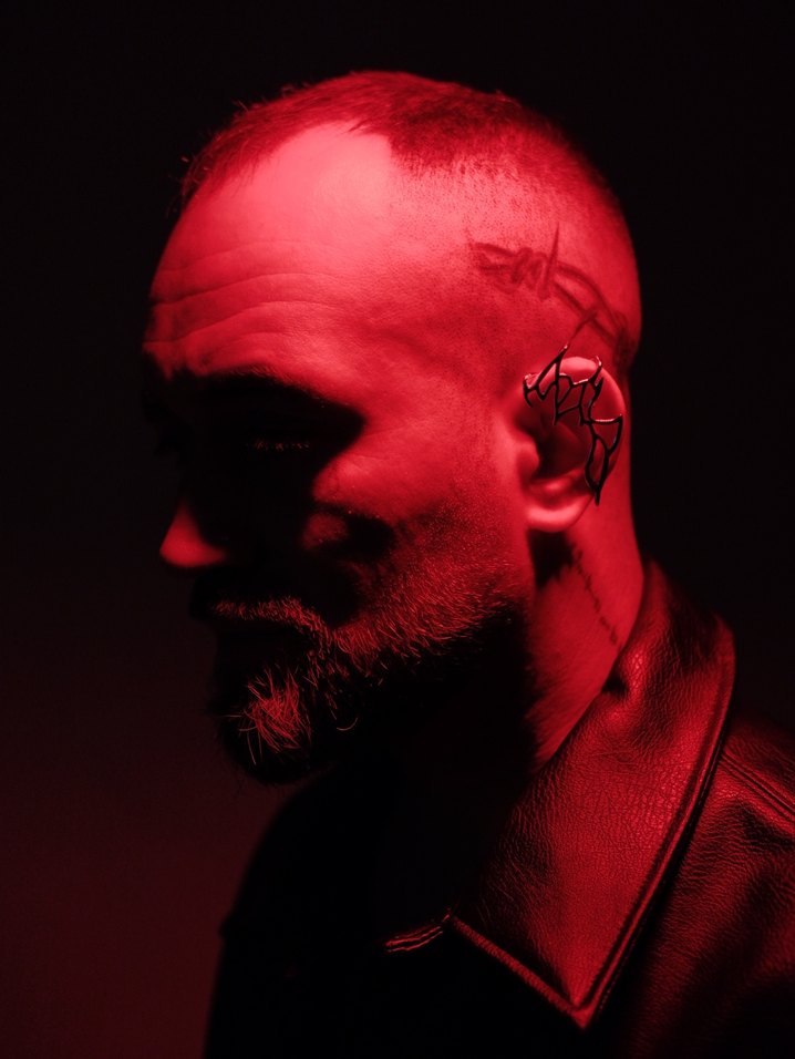 Rave Techno Earcuff Küpe - Görsel 3