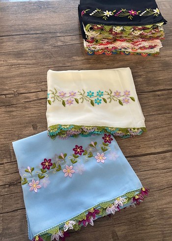 Nakışlı iğne oyalı mevlit örtüsü renk seçeneği mevcuttur - Görsel 4