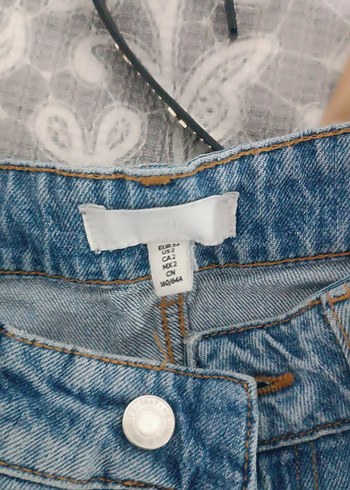 Gevşek Kesim Midi Mavi Kot Pantolon - Görsel 2