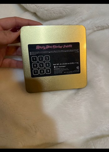 Revolution Honey Bear Altın Işıltılı Far Paleti - Görsel 3