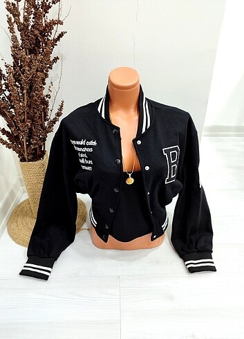 Kolej model bomber sweatshirt