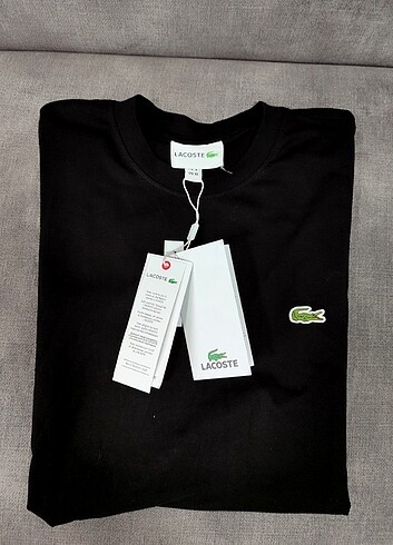 xl Beden siyah Renk Lacoste basic t-shirt