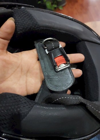 COX markaı Siyah Cam Motosiklet Kaskı - Görsel 7