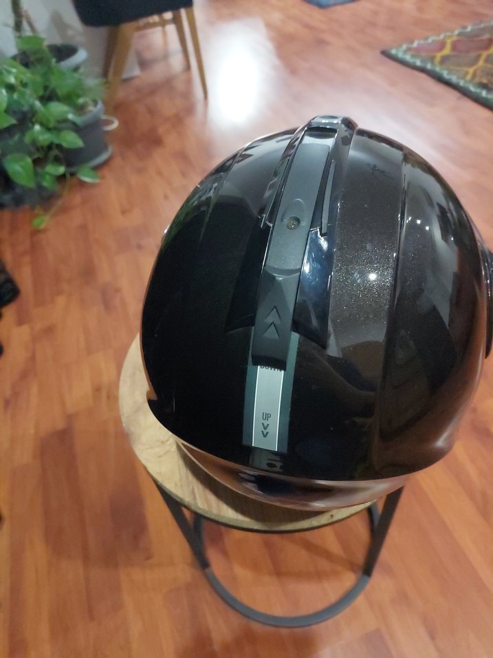 COX markaı Siyah Cam Motosiklet Kaskı - Görsel 2