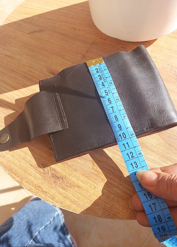 Siyah gerçek deri Erkek Cüzdanı - Görsel 6