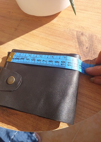 Siyah gerçek deri Erkek Cüzdanı - Görsel 5