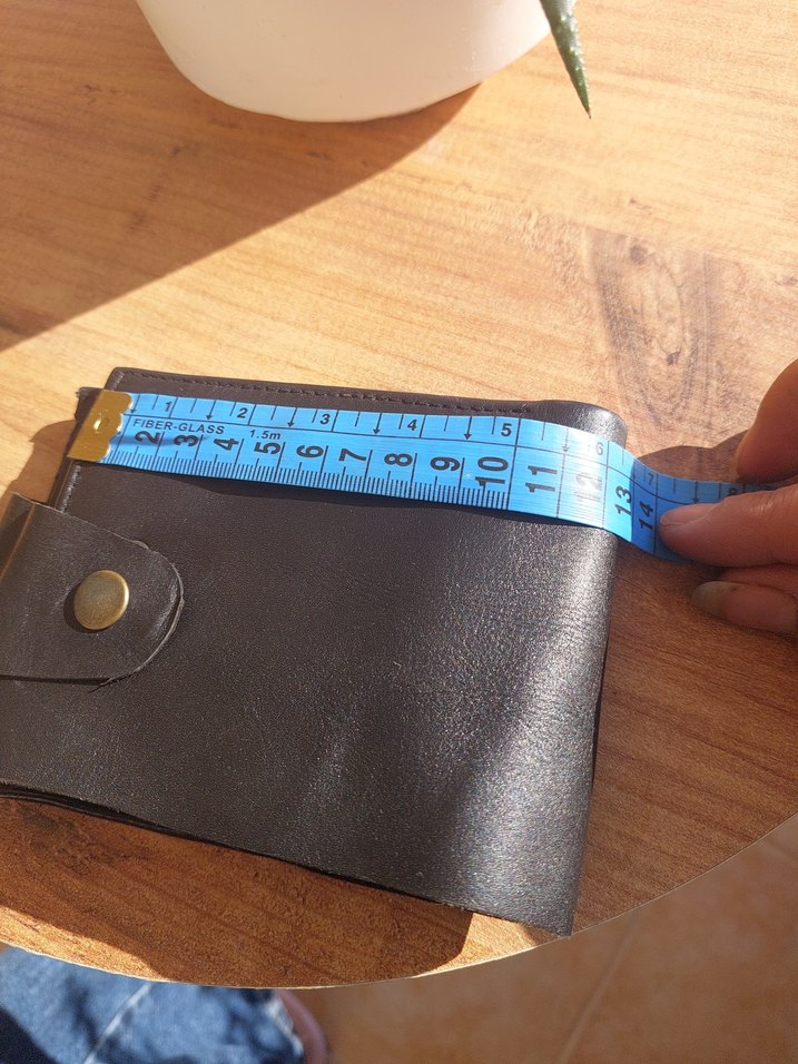 Siyah gerçek deri Erkek Cüzdanı - Görsel 5