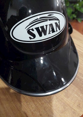 SWAN marka Baskılı Biker Kask - Görsel 2