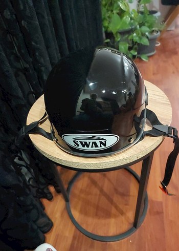 SWAN marka Baskılı Biker Kask - Görsel 4