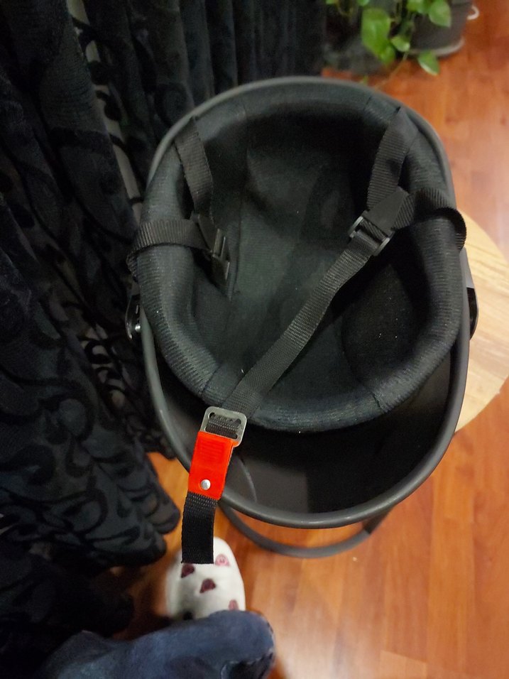 SWAN marka Baskılı Biker Kask - Görsel 5